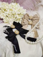 Mint Paradise - The Song of Moonlight Elegant Doll Bonnet Mint Paradise - The Song of Moonlight Elegant Doll Bonnet