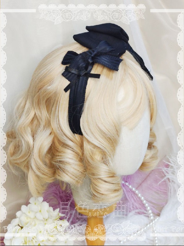 Mint Paradise - The Song of Moonlight Elegant Doll Bonnet Mint Paradise - The Song of Moonlight Elegant Doll Bonnet