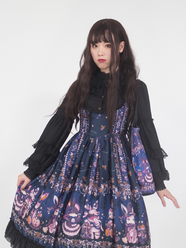 +The Halloween Party In Transylvania+ Gothic Dark Jumperskirt 131 +The Halloween Party In Transylvania+ Gothic Dark Jumperskirt 131