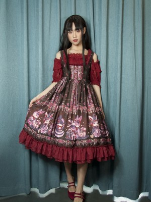 +The Halloween Party In Transylvania+ Gothic Dark Jumperskirt 131