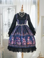 +The Halloween Party In Transylvania+ Gothic Dark Jumperskirt 131 +The Halloween Party In Transylvania+ Gothic Dark Jumperskirt 131