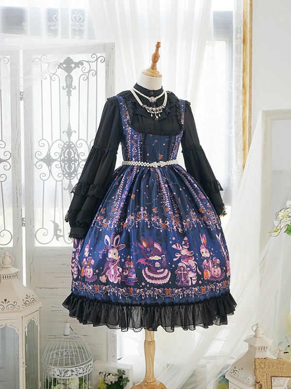 +The Halloween Party In Transylvania+ Gothic Dark Jumperskirt 131 +The Halloween Party In Transylvania+ Gothic Dark Jumperskirt 131