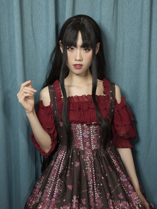 +The Halloween Party In Transylvania+ Gothic Dark Jumperskirt 131 +The Halloween Party In Transylvania+ Gothic Dark Jumperskirt 131