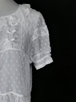 Lolita chiffon with bubble sleeves  blouse