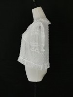 Lolita chiffon with bubble sleeves  blouse