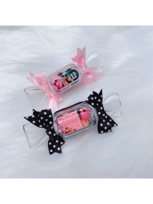 2 Cute Candy-Shaped Hair Clips