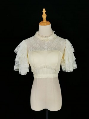 Comes with chest cushion and Lolita lace shirt in three colors