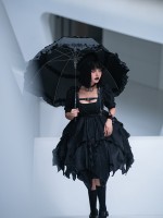 Bound Of Dream Gothic Half Sleeve One-piece