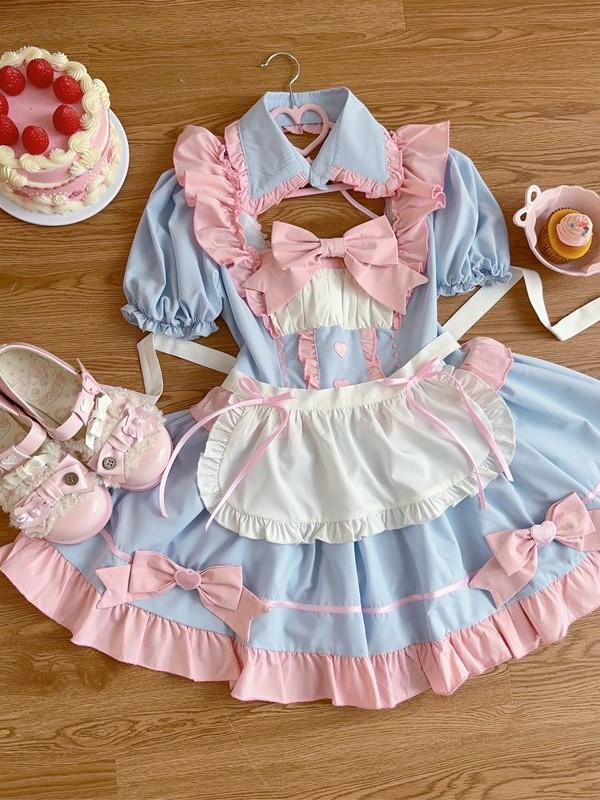 【Adorkable Sweet Maid】~Sweet Lolita Maid dress