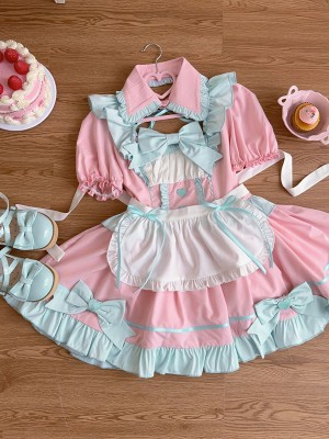 【Adorkable Sweet Maid】~Sweet Lolita Maid dress