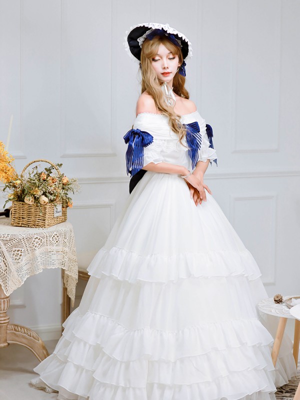 Alex Vintage Bride Wedding One-piece Alex Vintage Bride Wedding One-piece