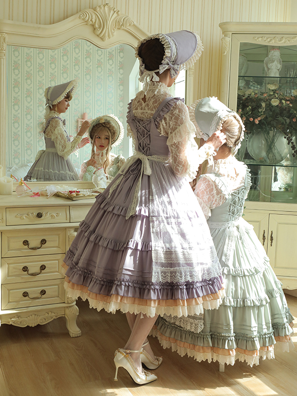 Alice Girl -When Camellia Blooms Elegant Jumperskirt Alice Girl -When Camellia Blooms Elegant Jumperskirt