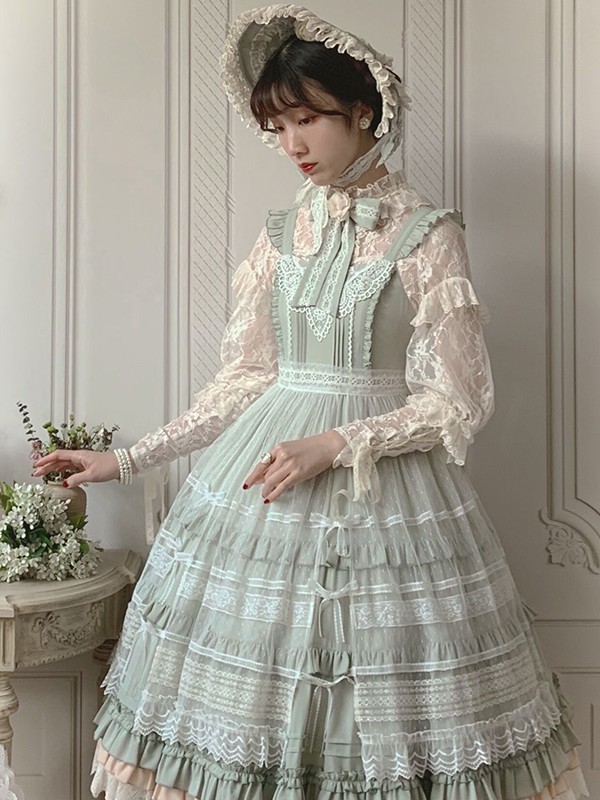Alice Girl -When Camellia Blooms Elegant Jumperskirt Alice Girl -When Camellia Blooms Elegant Jumperskirt