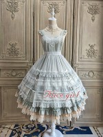 Alice Girl -When Camellia Blooms Elegant Jumperskirt Alice Girl -When Camellia Blooms Elegant Jumperskirt
