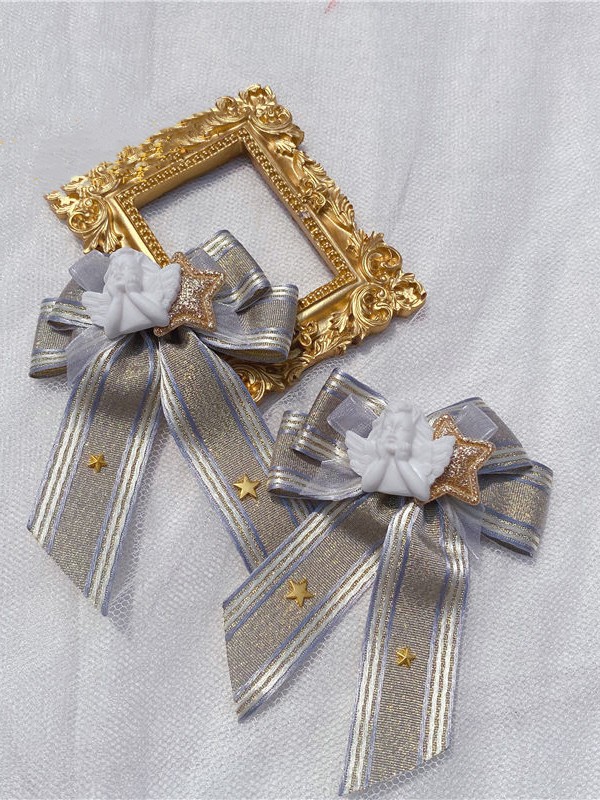Angel-Shaped Hair Clips Angel-Shaped Hair Clips