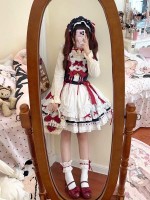 Bai Xueji Cat Strap Dress Bai Xueji Cat Strap Dress