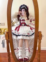 Bai Xueji Cat Strap Dress Bai Xueji Cat Strap Dress
