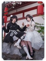 【Bamboo Flower】~Chinese style embroidery~Lolita skirt twin