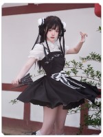 【Bamboo Flower】~Chinese style embroidery~Lolita skirt twin