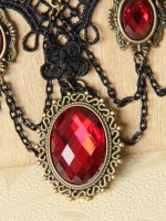 Black Race Red Diamond Armband Black Race Red Diamond Armband