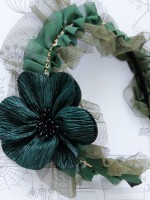 Blackish Green Flower KC Blackish Green Flower KC