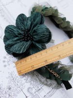 Blackish Green Flower KC Blackish Green Flower KC
