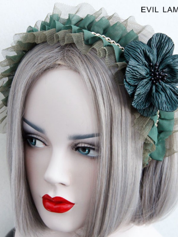 Blackish Green Flower KC Blackish Green Flower KC