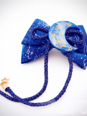 Blue Moon Starry Sky Hair Clip