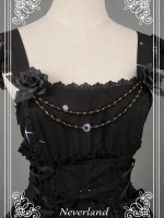 Dark Gothic Lolita Butterfly Cemetery Jumperskirt Dark Gothic Lolita Butterfly Cemetery Jumperskirt