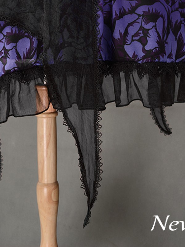 Dark Gothic Lolita Butterfly Cemetery Jumperskirt Dark Gothic Lolita Butterfly Cemetery Jumperskirt