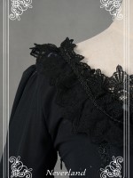 Dark Gothic Printed Lolita Dress Butterfly Cemetery One Piece