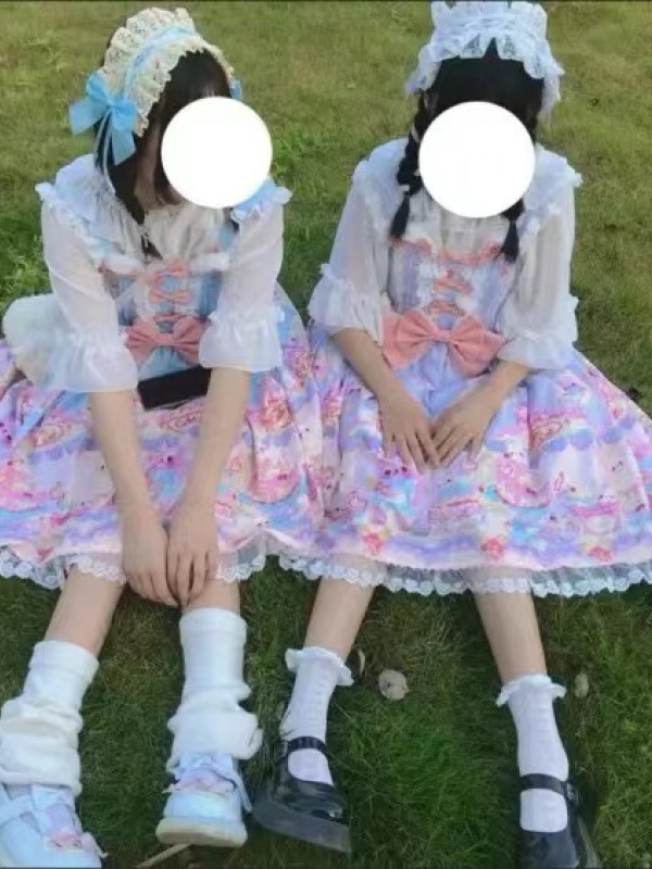 【Cat Dessert】~cute Lolita jumperskirt