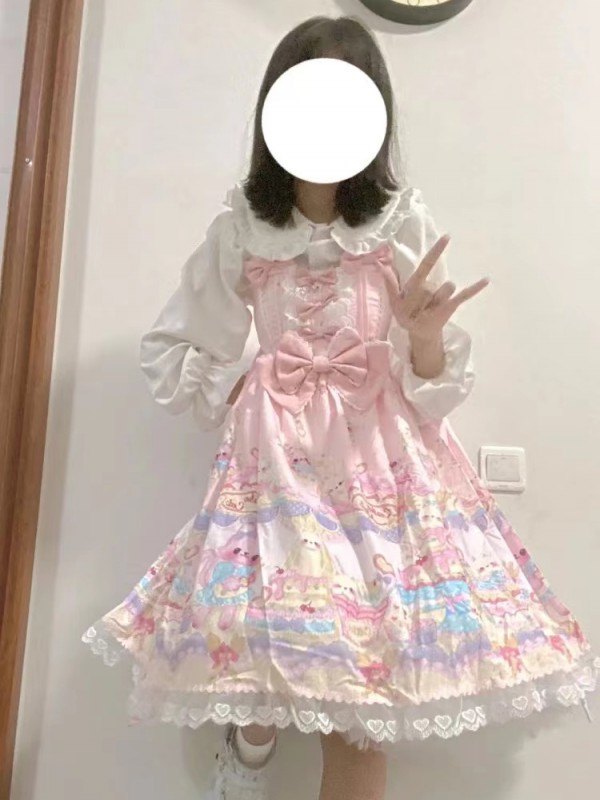 【Cat Dessert】~cute Lolita jumperskirt