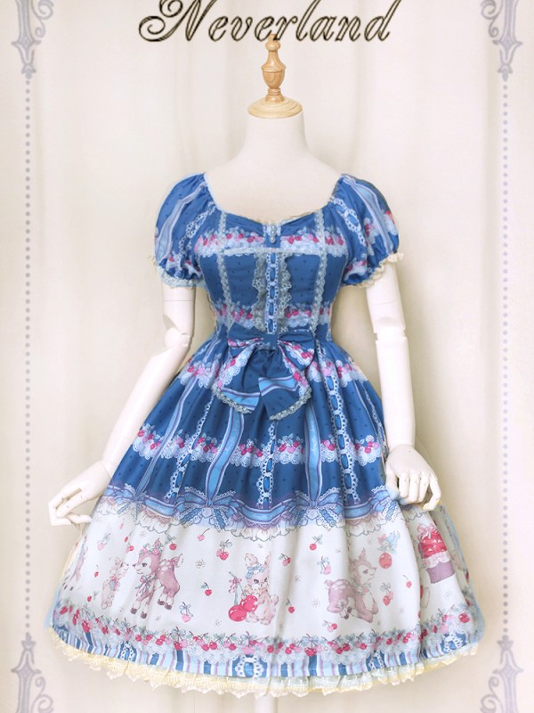 Sweet Cherry Deer Special One-piece Sweet Cherry Deer Special One-piece