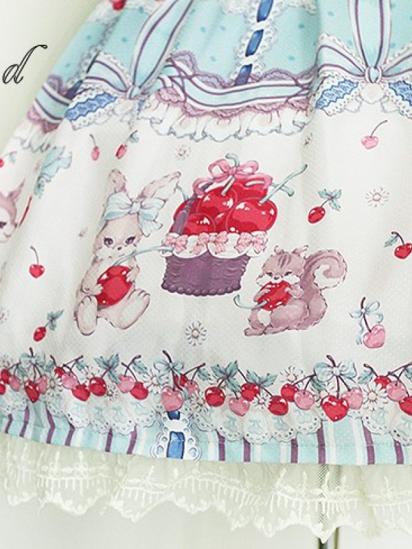 Sweet Cherry Deer Special One-piece Sweet Cherry Deer Special One-piece