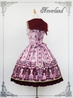 Chocolate Bear Fake Collar Jumperskirt