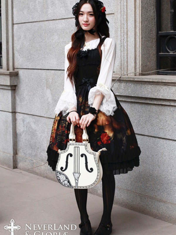 Flower-choosing Girl Jumperskirt Flower-choosing Girl Jumperskirt
