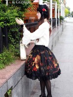 Flower-choosing Girl Normal Waist Skirt Flower-choosing Girl Normal Waist Skirt