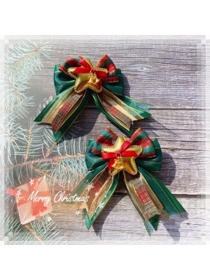 Christmas Themed Five-Pointed Star Hair Clip