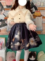 Count Cat Gothic half skirt Count Cat Gothic half skirt