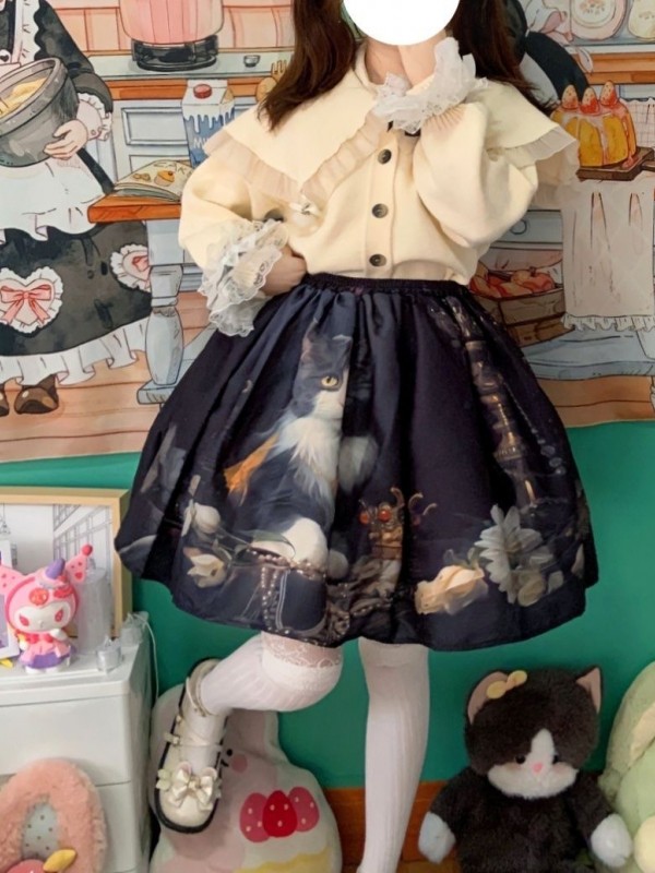 Count Cat Gothic half skirt Count Cat Gothic half skirt