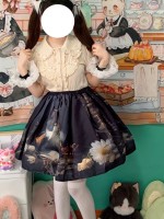 Count Cat Gothic half skirt Count Cat Gothic half skirt