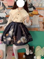 Count Cat Gothic half skirt Count Cat Gothic half skirt