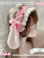 Cute Hairband with Plush Bunny Ears Cute Hairband with Plush Bunny Ears
