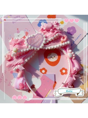 Cute Pink Bowknot KC