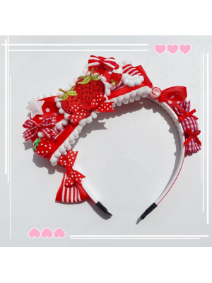 Cute Strawberry Bowknot KC