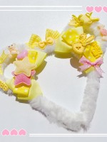 Cute Yellow Bear Ears KC Cute Yellow Bear Ears KC