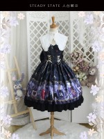 Dawn Rose-Siren Perfume Bottles Halloween Jumperskirt Dawn Rose-Siren Perfume Bottles Halloween Jumperskirt