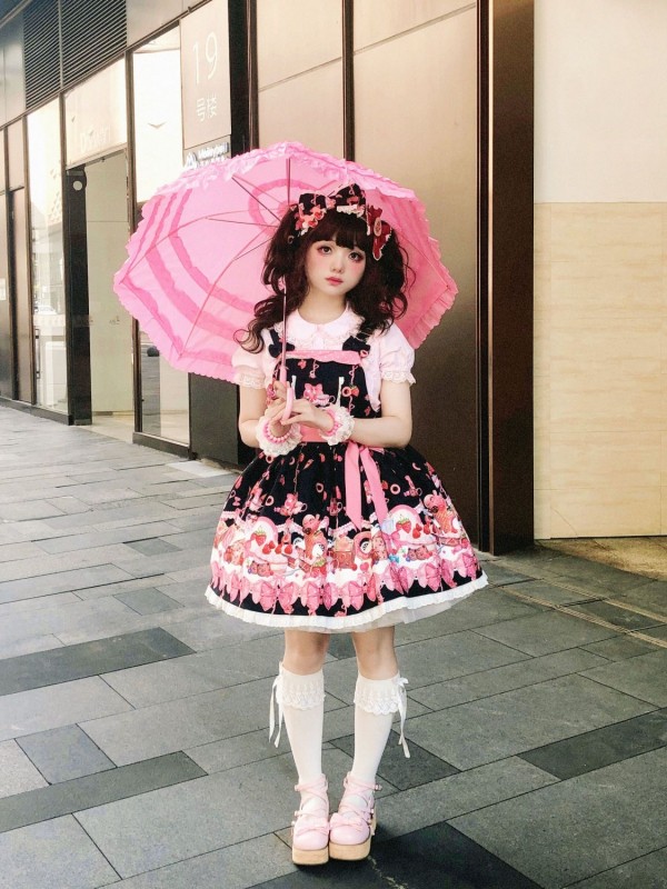 Dessert Party cute sweet print dress Dessert Party cute sweet print dress
