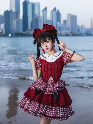 【Doris Adventure】~lolita dress~Piano fold Spring models